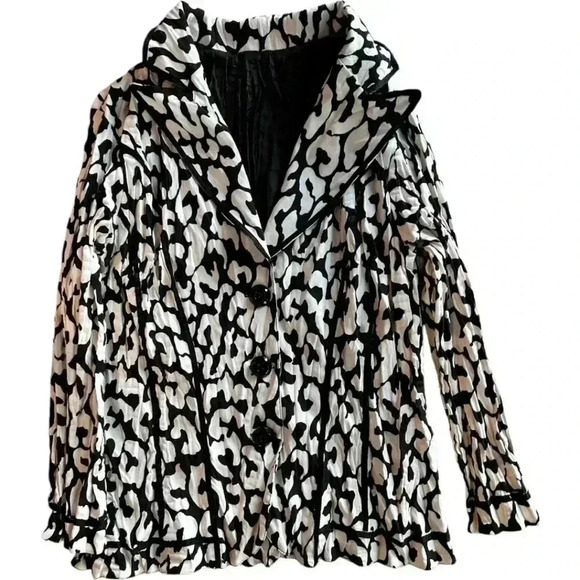 Black & White button down jacket Size M - Picture 1 of 10